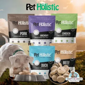 [3 FOR $105] Pet Holistic Freeze Dried Raw Dog Food 14oz