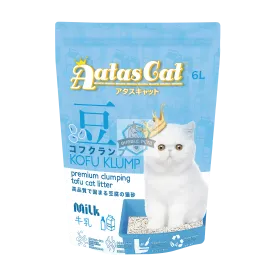 Aatas Cat Kofu Klump Tofu Cat Litter Milk 6L