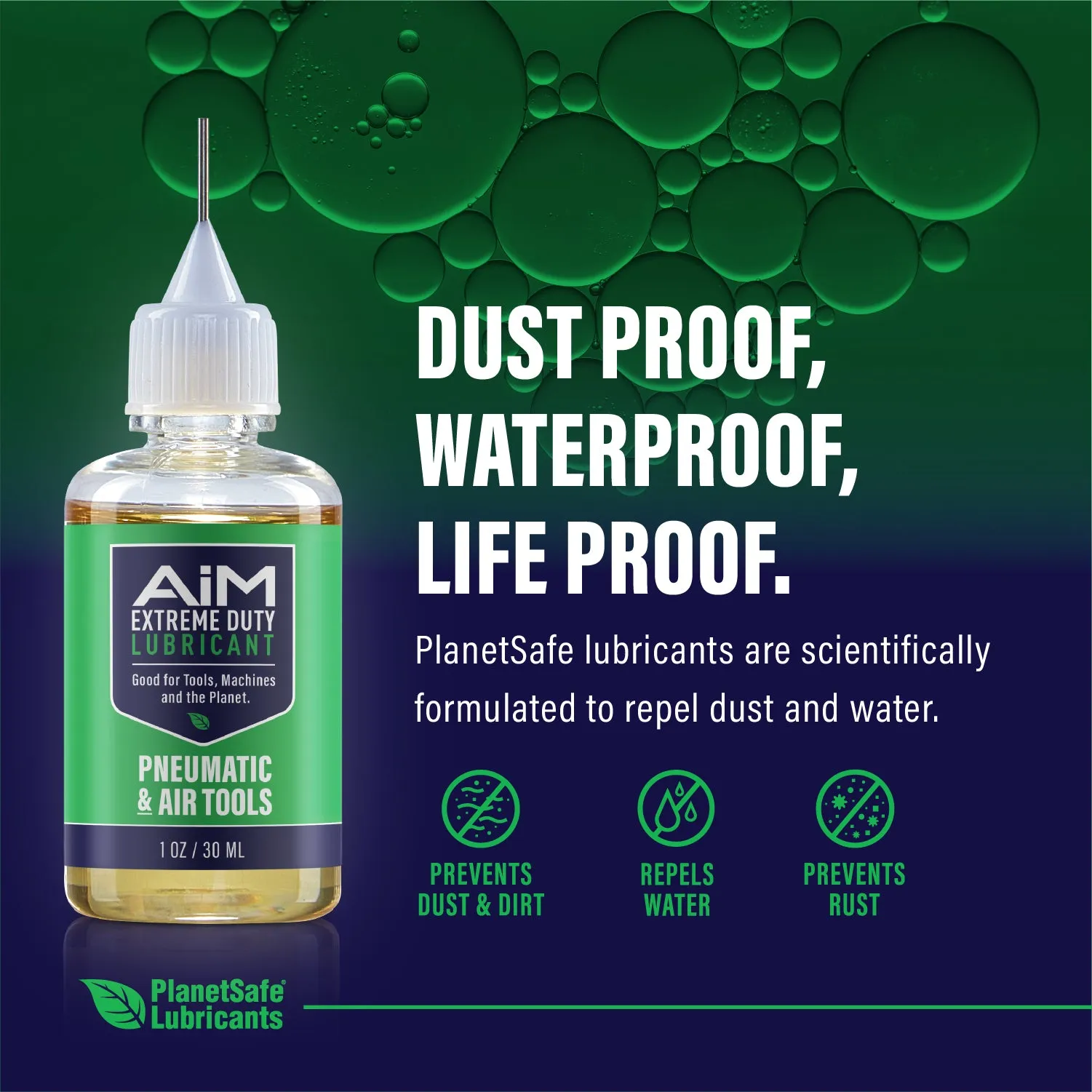 AiM Extreme Duty Lubricant | Pneumatic & Air Tools | Specialty | 1 oz precision