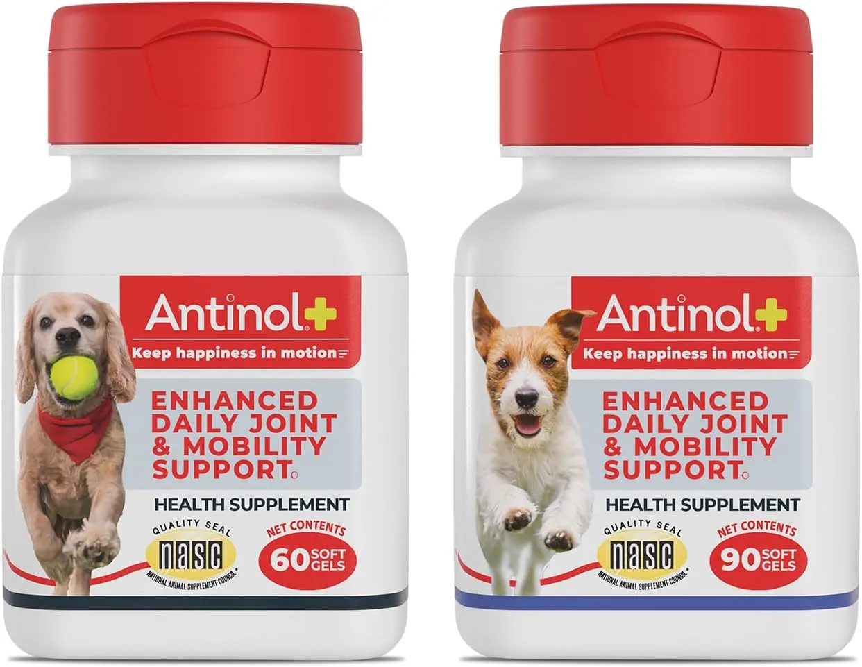 Antinol Plus for Dogs - Hip & Joint Mobility Supplement Capsules