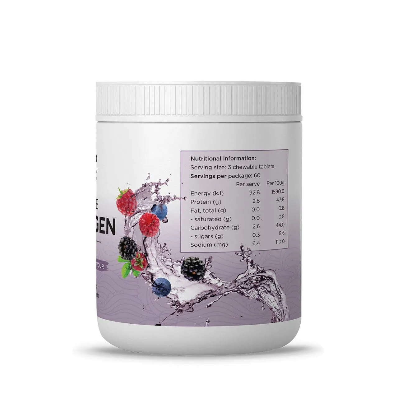 Australian Natural Care Collagen Chews - Berry Flavour