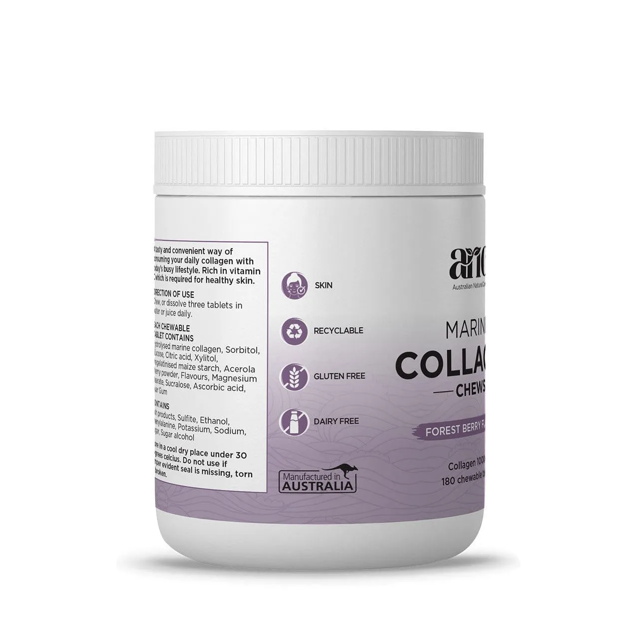 Australian Natural Care Collagen Chews - Berry Flavour