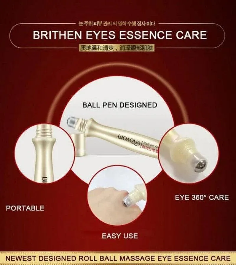 BIOAQUA Eye Roll ON Essence Eye Roller To Remove Dark Circles