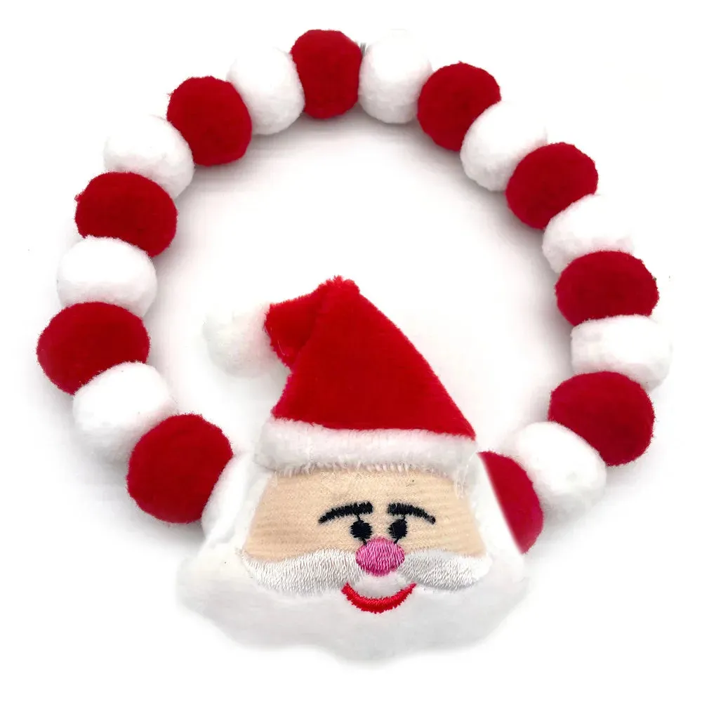Christmas Themed Dog Bow Ties, Pack of 30