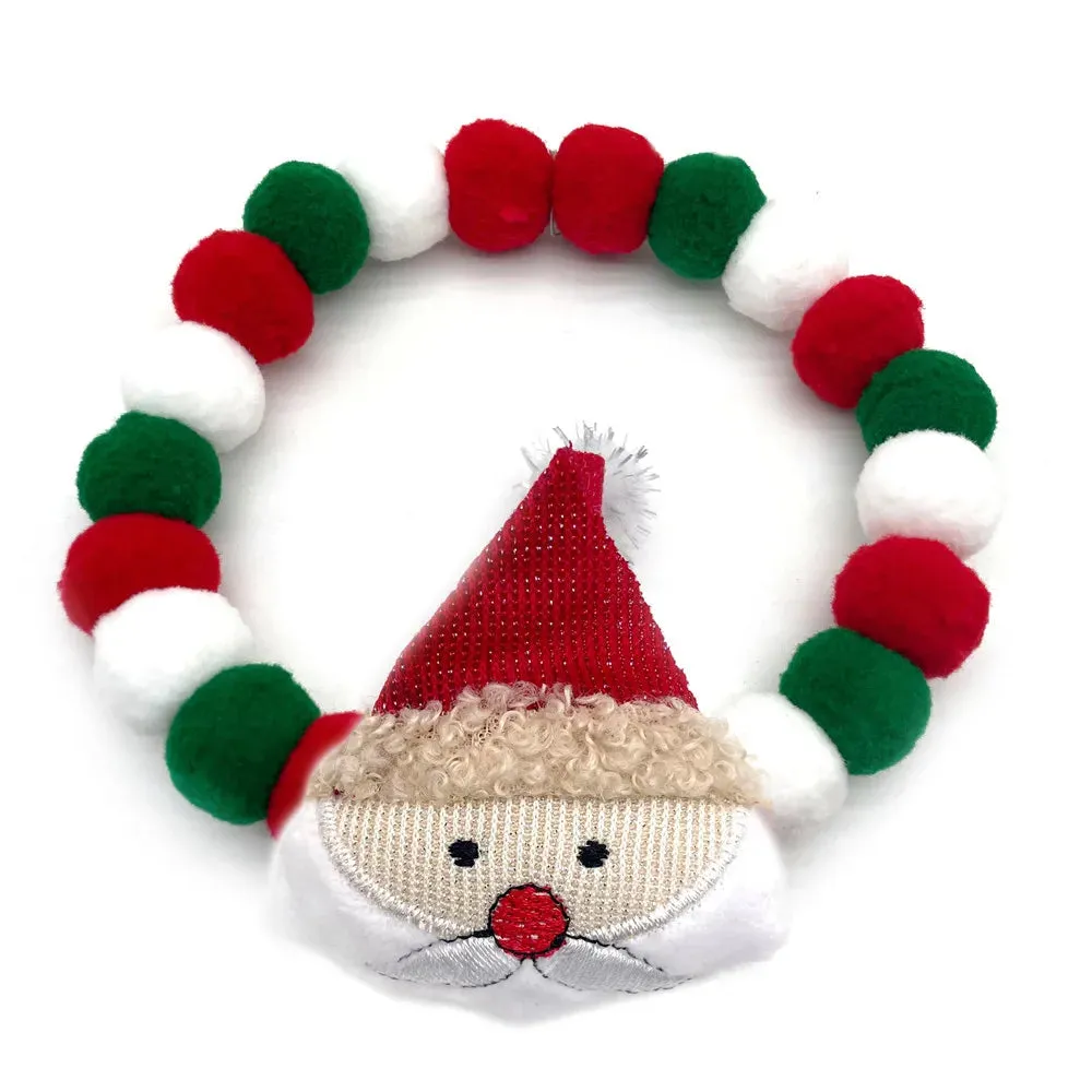 Christmas Themed Dog Bow Ties, Pack of 30