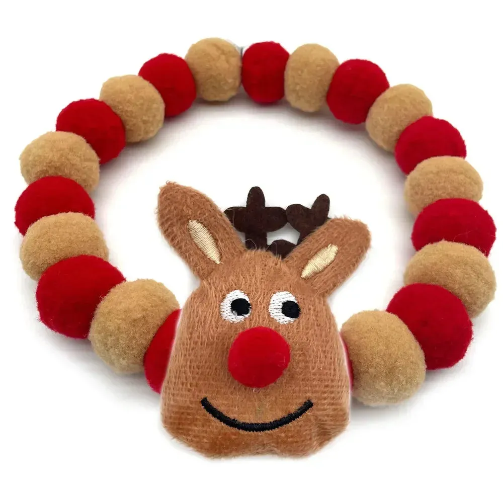 Christmas Themed Dog Bow Ties, Pack of 30
