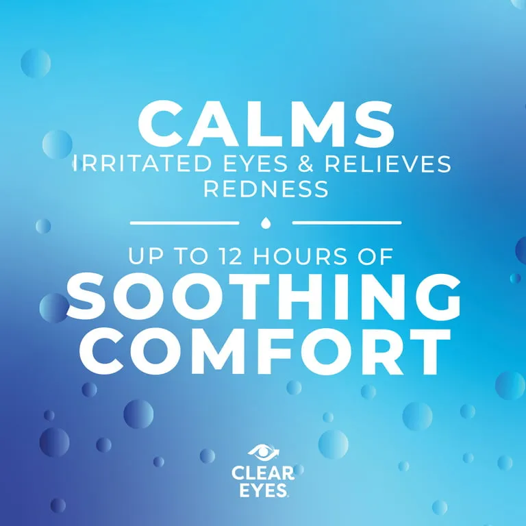 Clear Eyes Triple Relief Lubricant Eye Drops, 0.5 fl oz