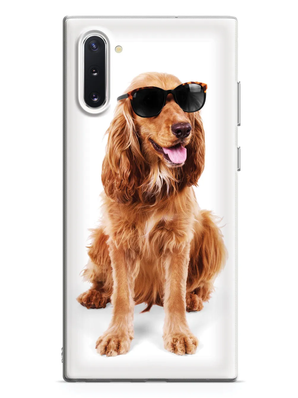 Cocker Spaniel with Sunglasses Case