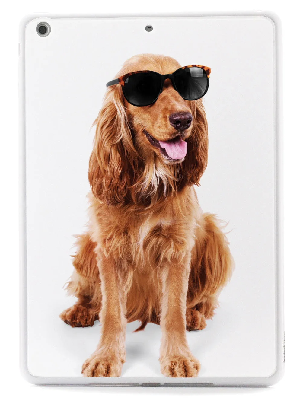 Cocker Spaniel with Sunglasses Case