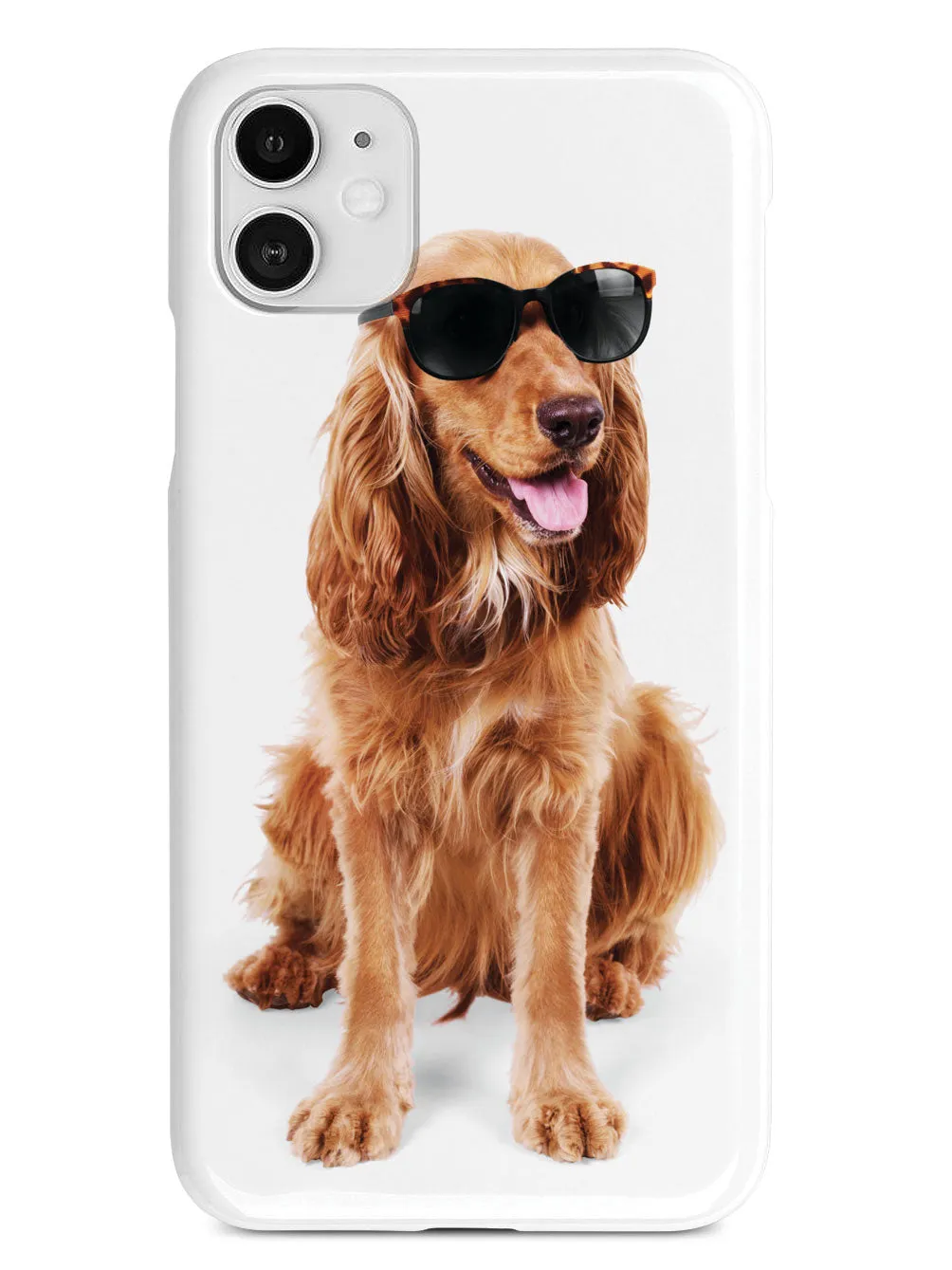 Cocker Spaniel with Sunglasses Case