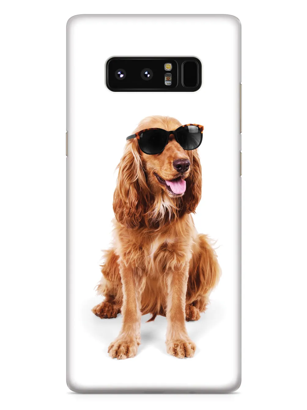Cocker Spaniel with Sunglasses Case