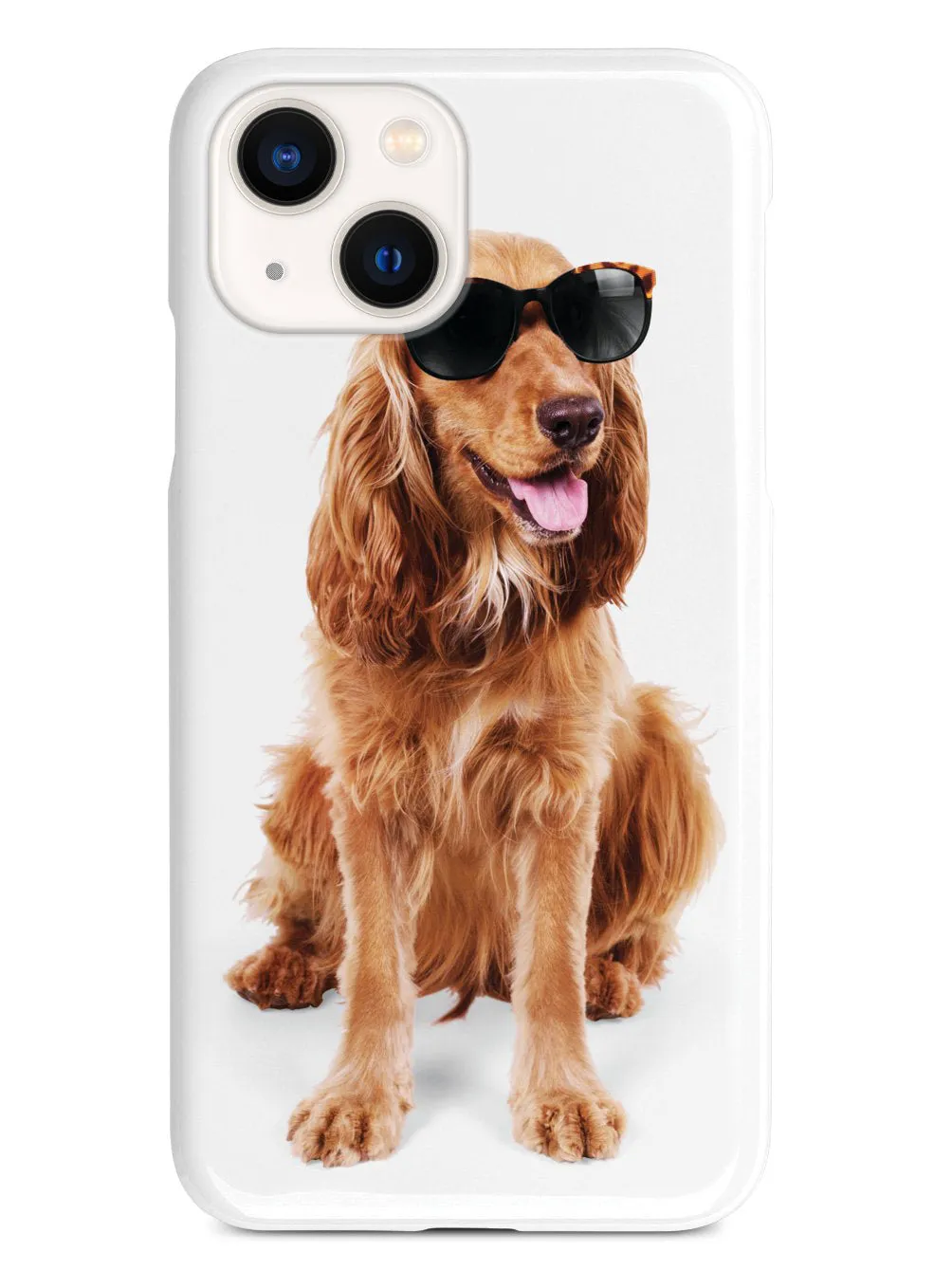 Cocker Spaniel with Sunglasses Case