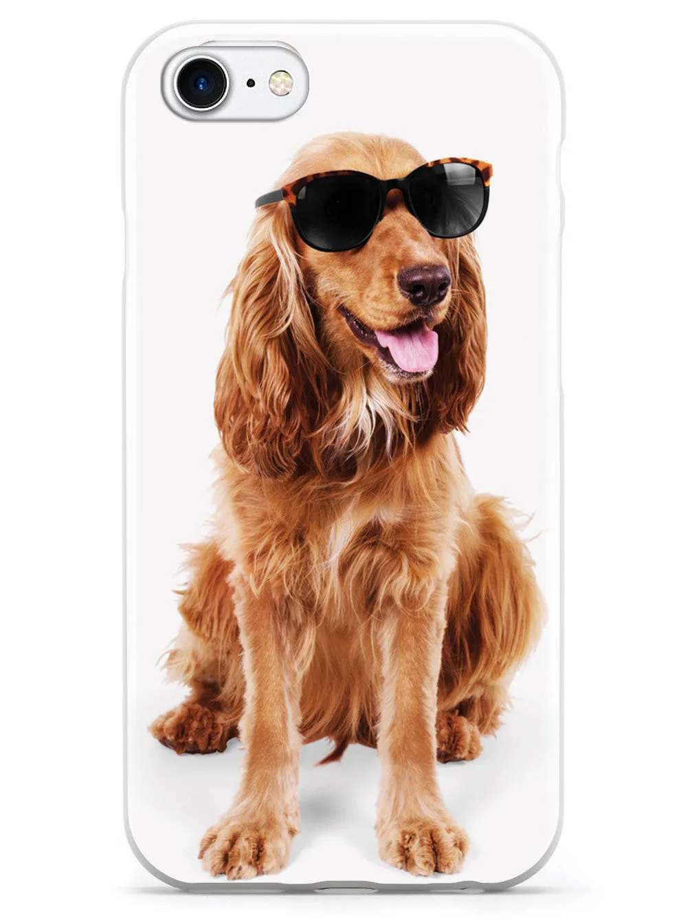 Cocker Spaniel with Sunglasses Case