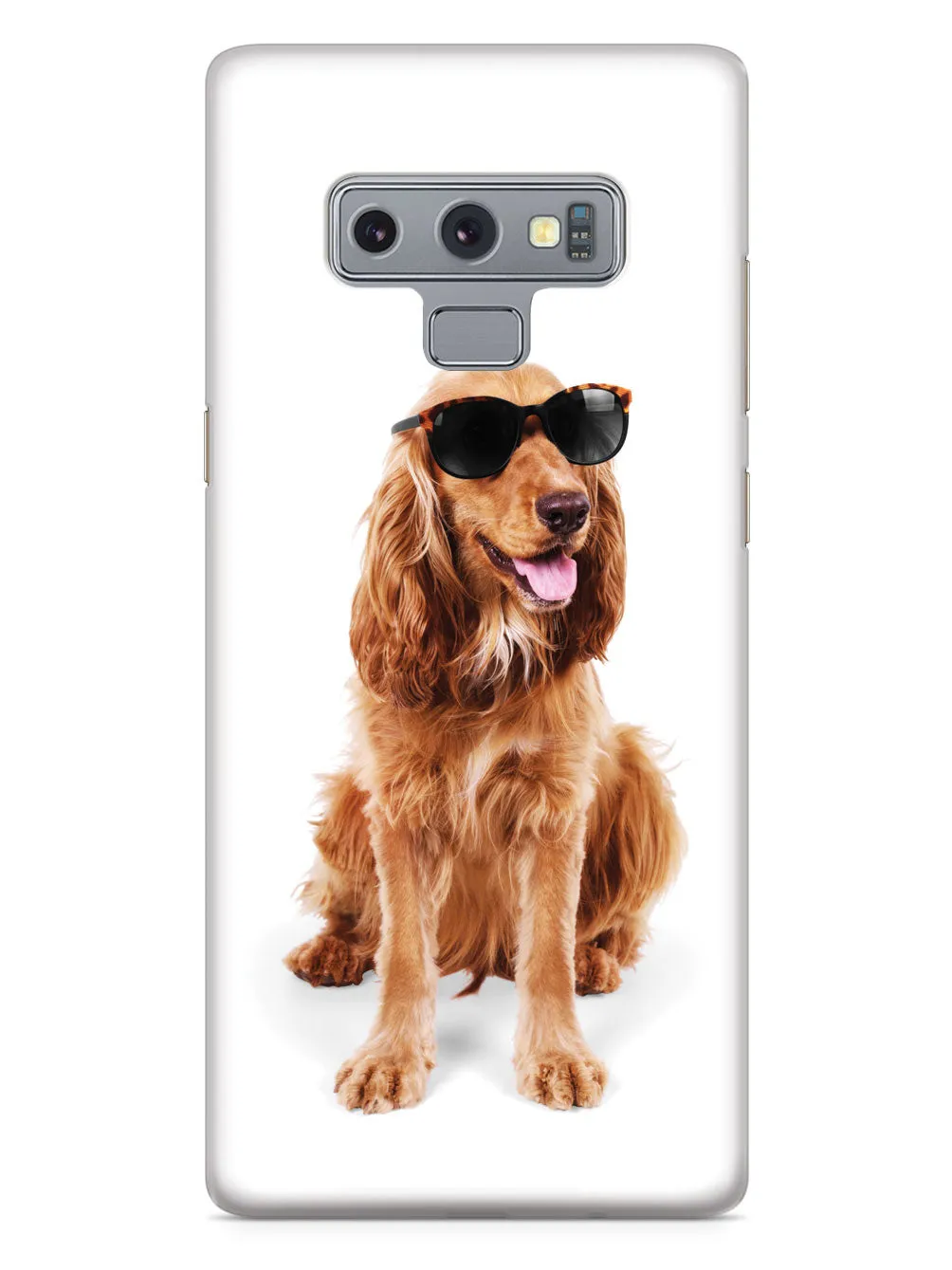 Cocker Spaniel with Sunglasses Case