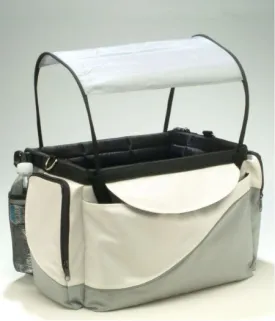 Convertible Pet Bicycle Basket and Carrier with Removable sun sheild