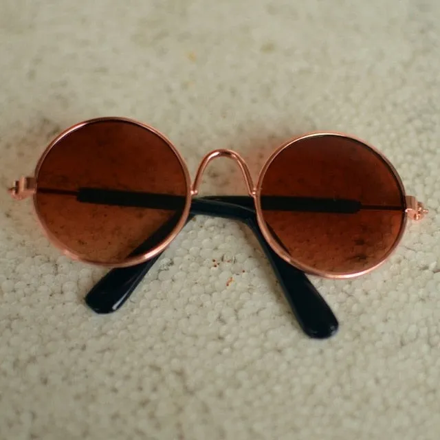 Doll Cool Glasses Pet Sunglasses For BJD Blyth American Grils Toy Photo Props Oct20-A