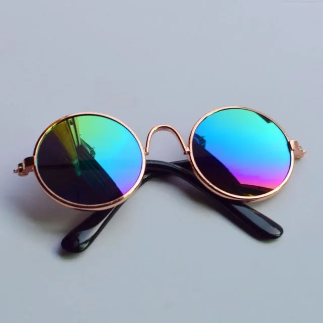 Doll Cool Glasses Pet Sunglasses For BJD Blyth American Grils Toy Photo Props Oct20-A