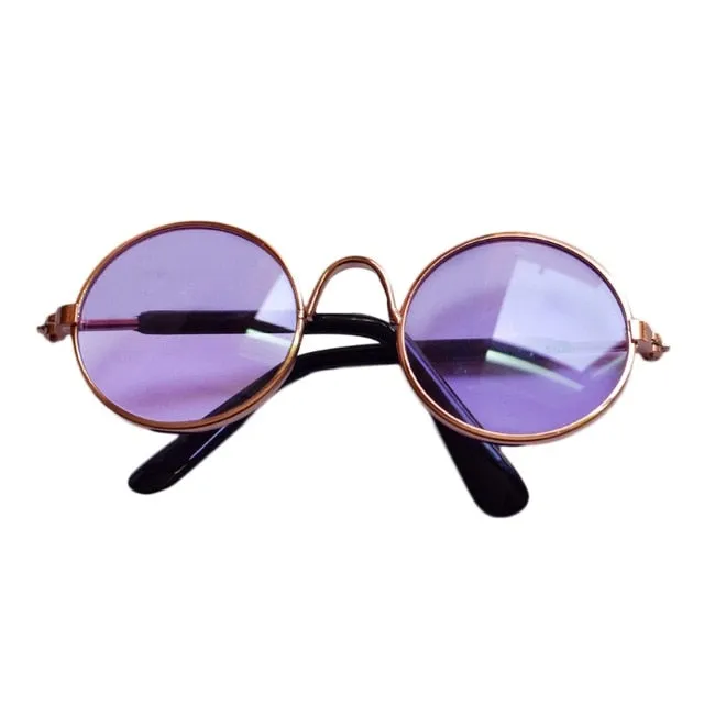 Doll Cool Glasses Pet Sunglasses For BJD Blyth American Grils Toy Photo Props Oct20-A