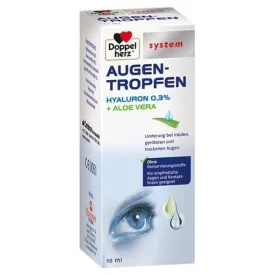 Eye Drops Hyaluronic Acid 0.3%, With aloe vera