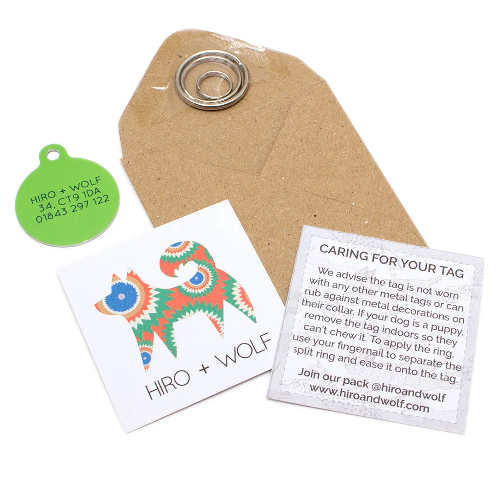 'Eyes' Pet Tag