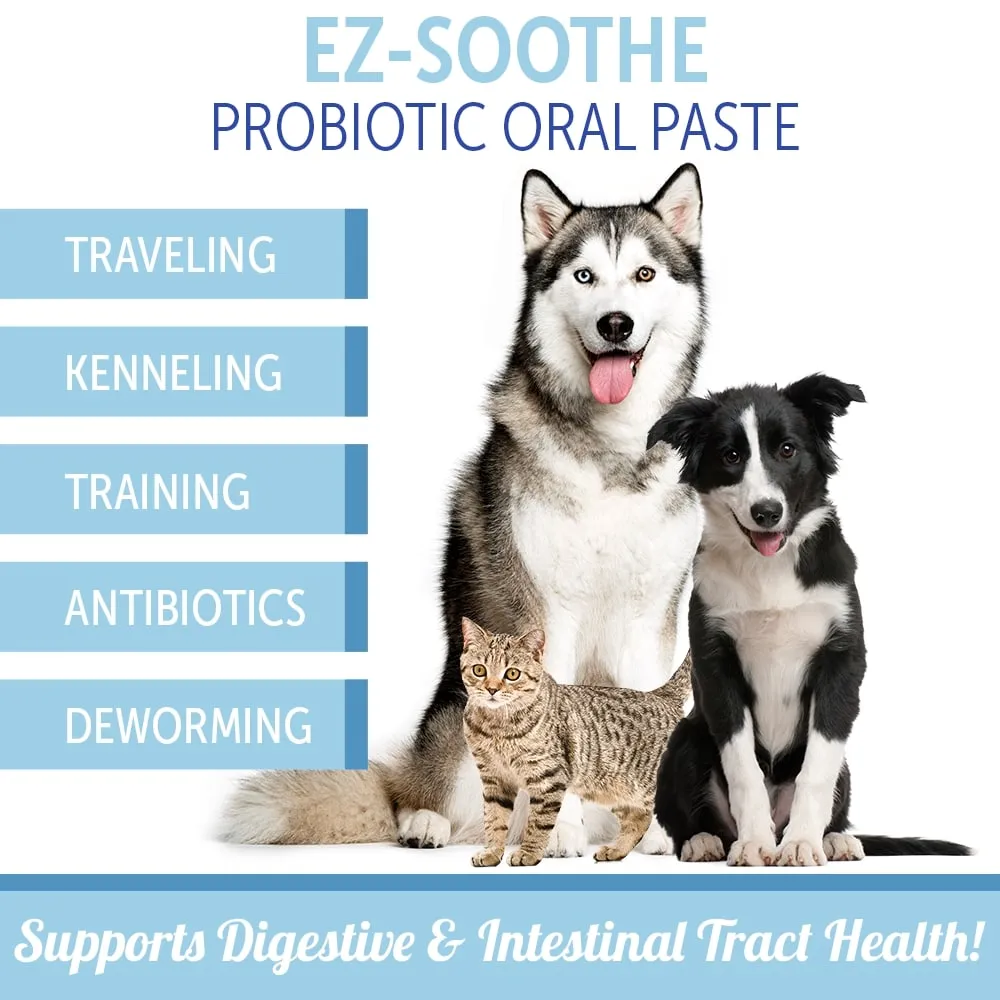 EZ-Soothe Probiotic Soft Chews, Small to Medium Dog, 30 ct