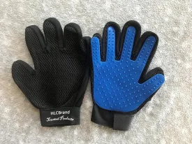 Generic Pet Grooming Glove Blue Mitt for Deshedding Hair Remover Dogs Cats Short Long Wet Dry All Types of Fur. Also a Great Bathing Tool!!! Removedor de Pelo para Perros, Gatos o cualquier mascota.