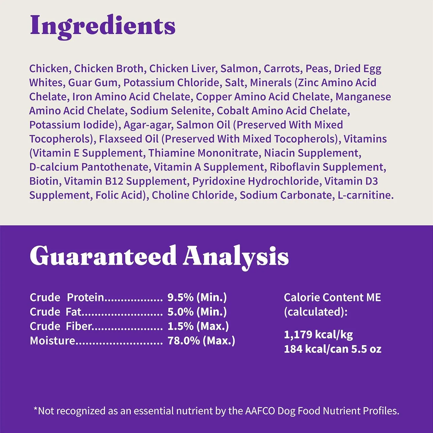 Halo Small Breed Wet Dog Food, Chicken & Salmon Recipe, Grain Free Real Meat Canned Dog Food, Meal or Topper, 5.5 Oz Can (Pack of 12)