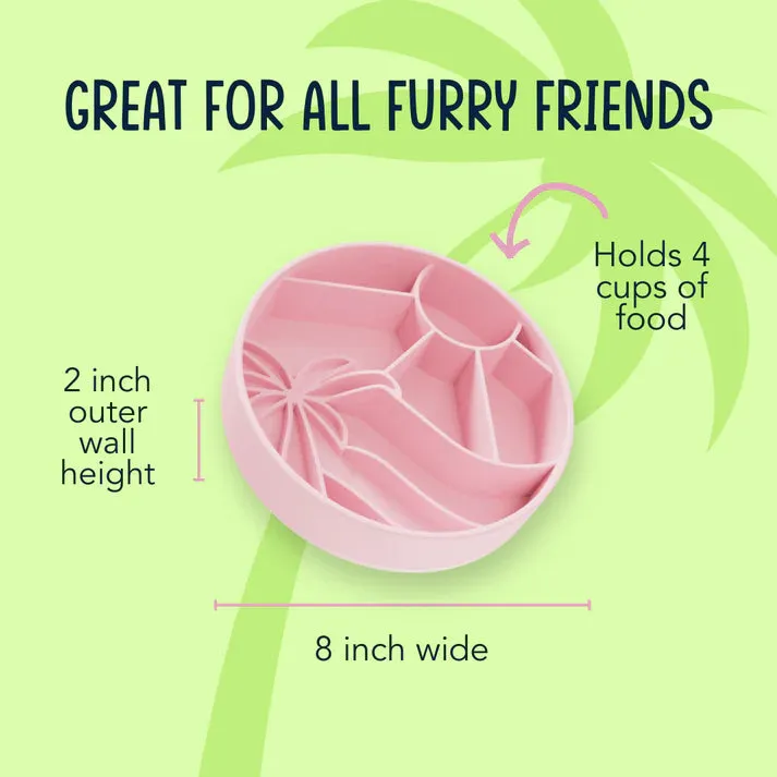 Happy Dingo Loco Coco Interactive Slow Feeder Dog Bowl