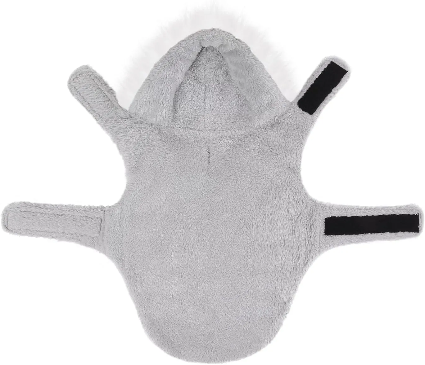 HDE Dog Puffer Jacket Fleece Lined Warm Dog Parka Winter Coat with Harness Hole Patriotic - L