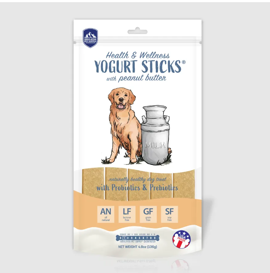 Himalayan Pet Supply Peanut Butter Yogurt Sticks 4.8oz
