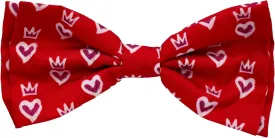 Huxley & Kent King & Queen of Heart Bow Tie - Small