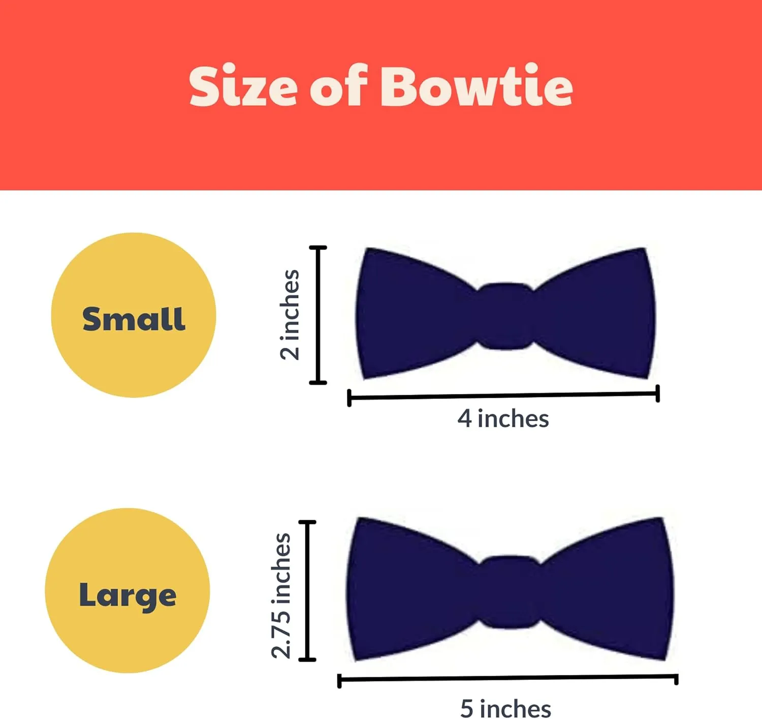 Huxley & Kent King & Queen of Heart Bow Tie - Small