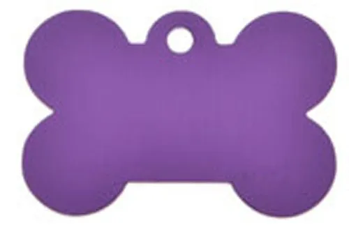 ID Tag - Small Purple Bone