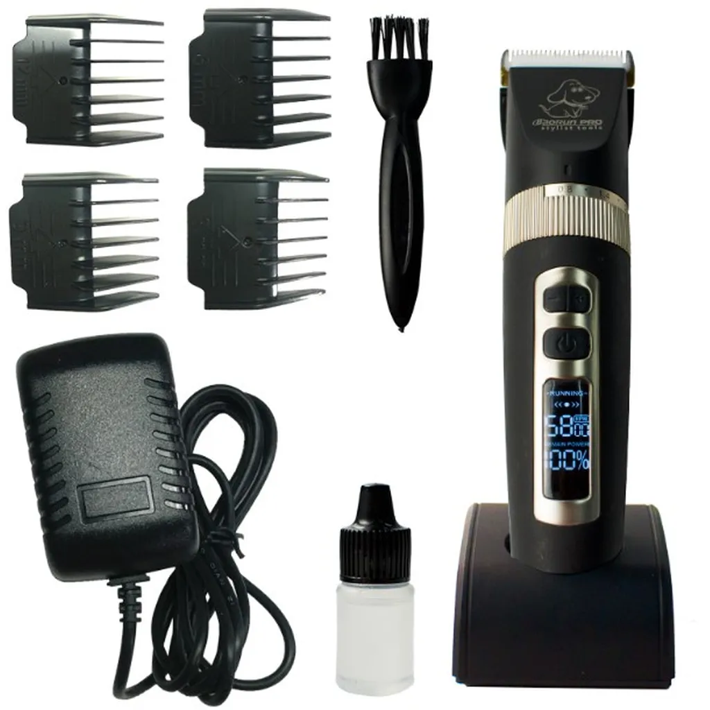 LCD Screen Pet Trimmer Electric