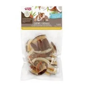 Living World Small Animal Chews - Dried Coconut Chips 45g