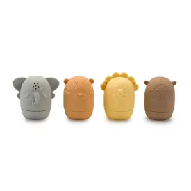 Nouka Safari Bath Toys - Land Safari