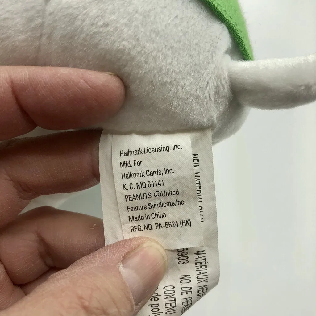 Pair of Hallmark Snoopy Joe Cool Holiday Plush Toys /b