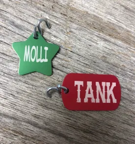 Personalized Dog Tags. Pet ID Tags. Lost Pet Tag.