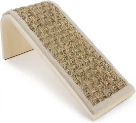 Petlinks Sea Ramp Seagrass Angled Cat Scratcher, Catnip Included - Randomly Selected Color, One Size