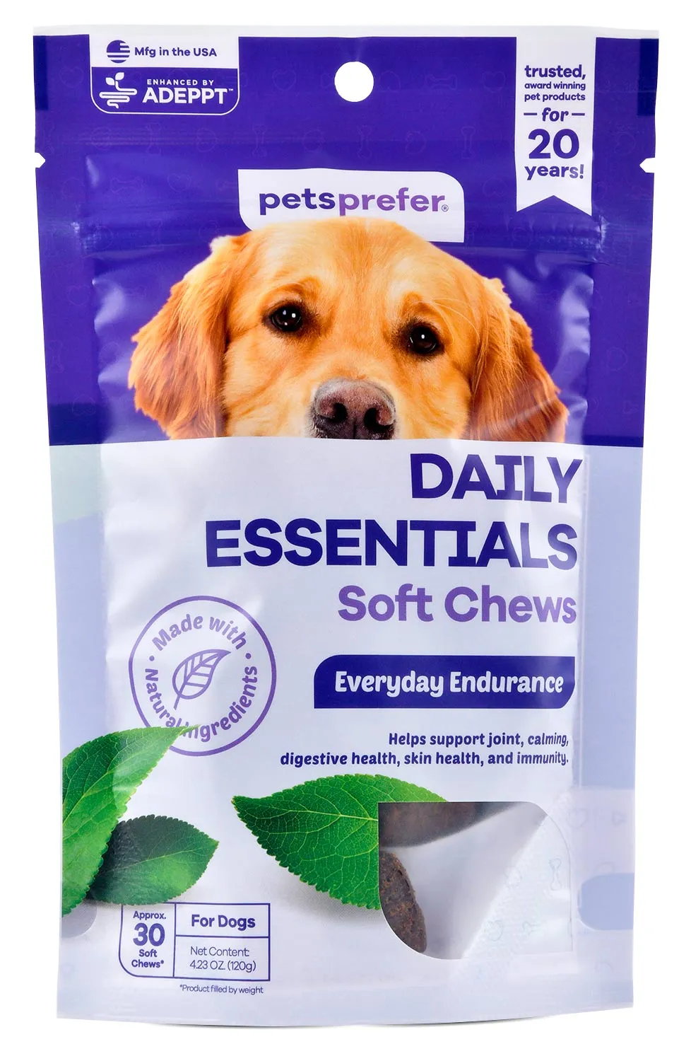 PetsPrefer Daily Essentials Soft Chews w/ ADEPPT