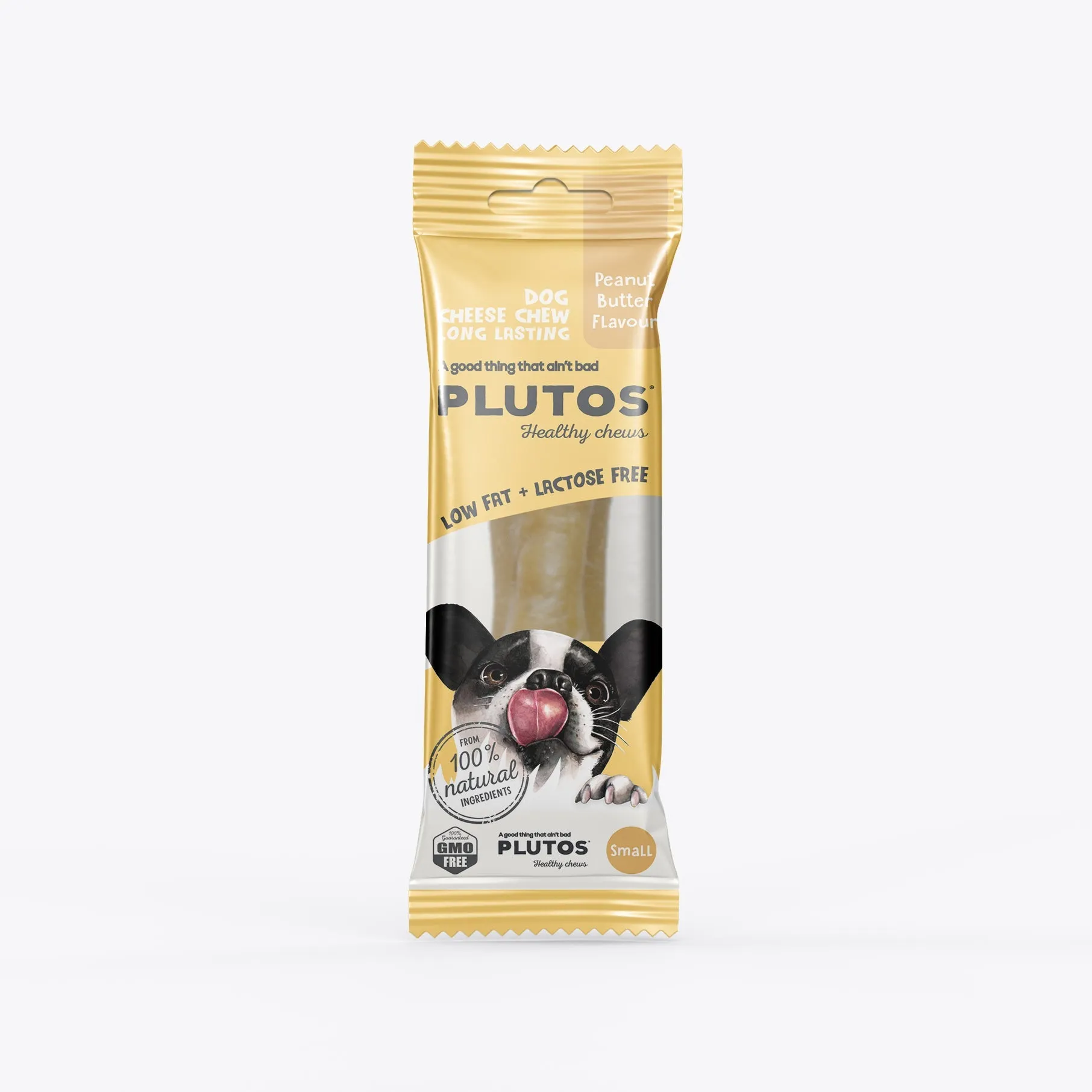 Plutos Cheese and Peanut Butter Chew Dog Treat Small 24 Pack^^^