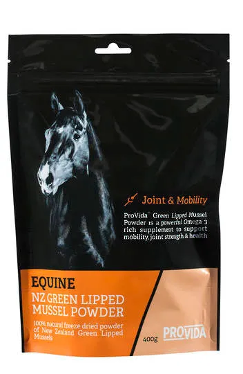 ProVida (Fourflax) Equine Mussel Powder 400g - Joint Support for Horses