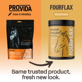 ProVida (Fourflax) Equine Mussel Powder 400g - Joint Support for Horses