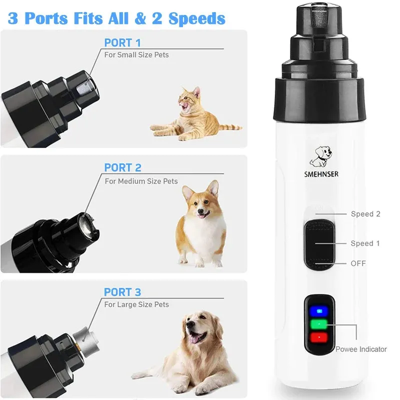 Rechargeable Pet Nail Grinders