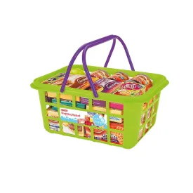 Shopping Basket with Food