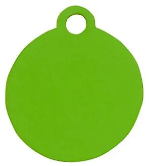 Small Circle Custom Personalized Dog Tags