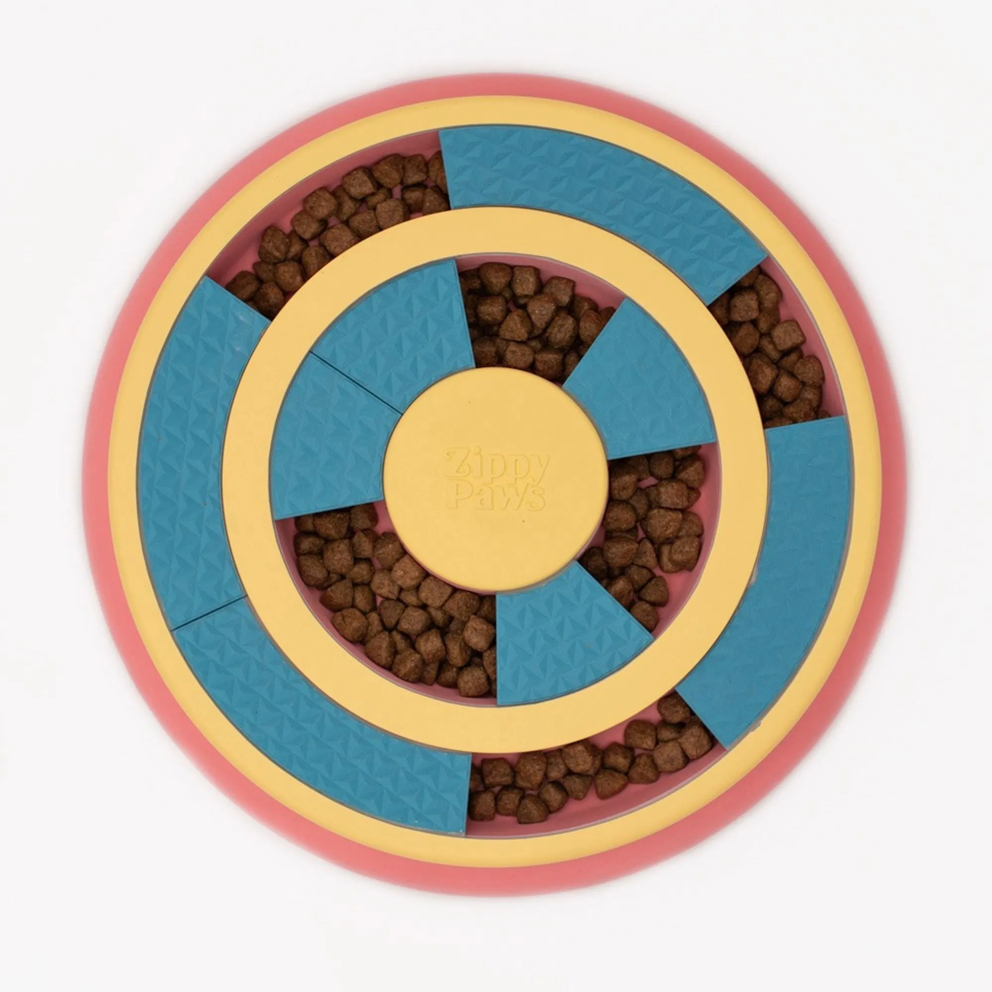 SmartyPaws Puzzler Feeder Bowl - Wagging Wheel
