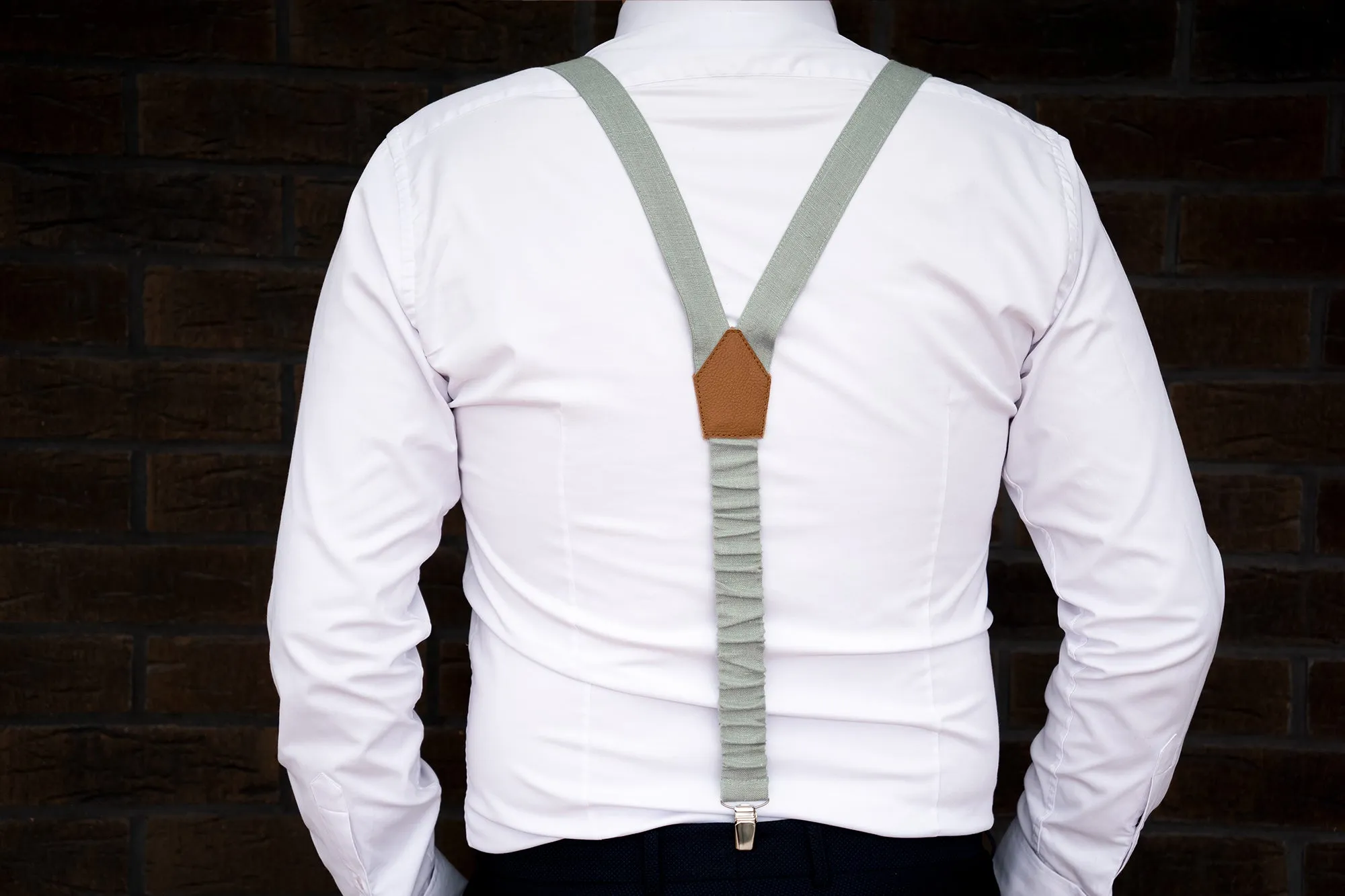 Stand Out on Your Big Day with Our Eco-Friendly Teal Linen Wedding Bow Ties for Men