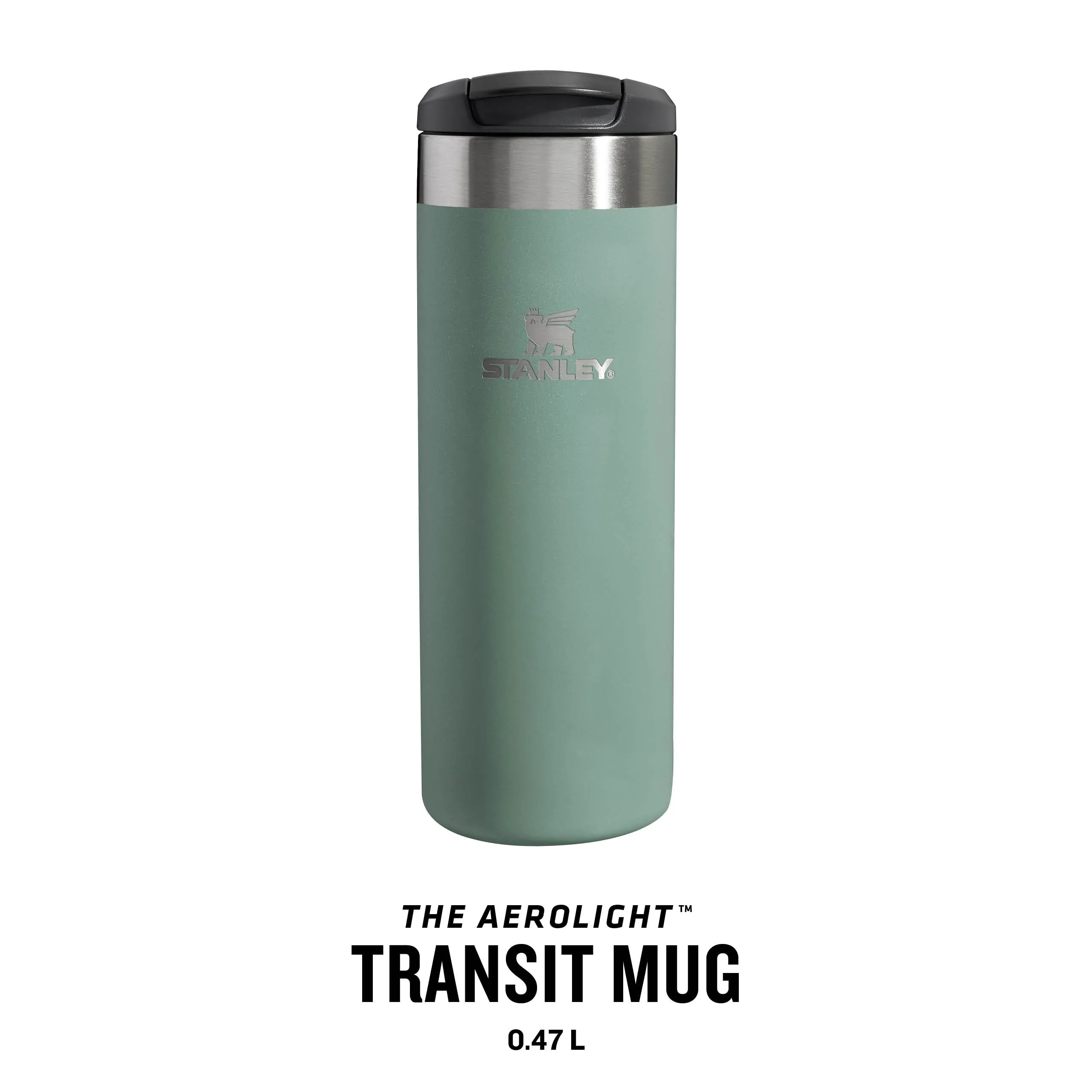 Stanley Aerolight Transit Mug 0.47L Shale Metallic