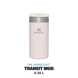 Stanley The Aerolight Transit Mug 0.35L Rose Quartz Metallic